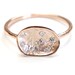 Engagement Ring, Diamond Ring, Diamond and Gold Ring, Diamond Engagement Ring, Diamond Pod, Rose Gold, Organic, Nixin