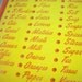 Vintage NIP Memo Shopping List Organizer Matching Toothpick Dispenser