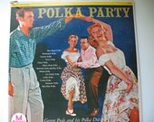 Polka Party Vintage Vinyl LP Record