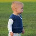 Pattern for a 6-18 Month Reversible Textured Crochet Vest