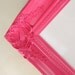 MAGNETIC Dry Erase Board Whiteboard Bright Pink Playroom Decor Girls Room Hot Pink Neon Kitchen Office Bulletin Board - MORE COLORS