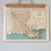 1930s Antique Maps of Louisiana, Kentucky, and Tennessee