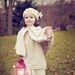 Girls Linen Cape