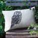 Canadian Vintage Moose Pillow, Humpback Whale Pillow, or Owl Pillow Pillow/Cushion,