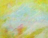 Abstract Expressionist Original Painting -Sunshine and Rain 40 x 50
