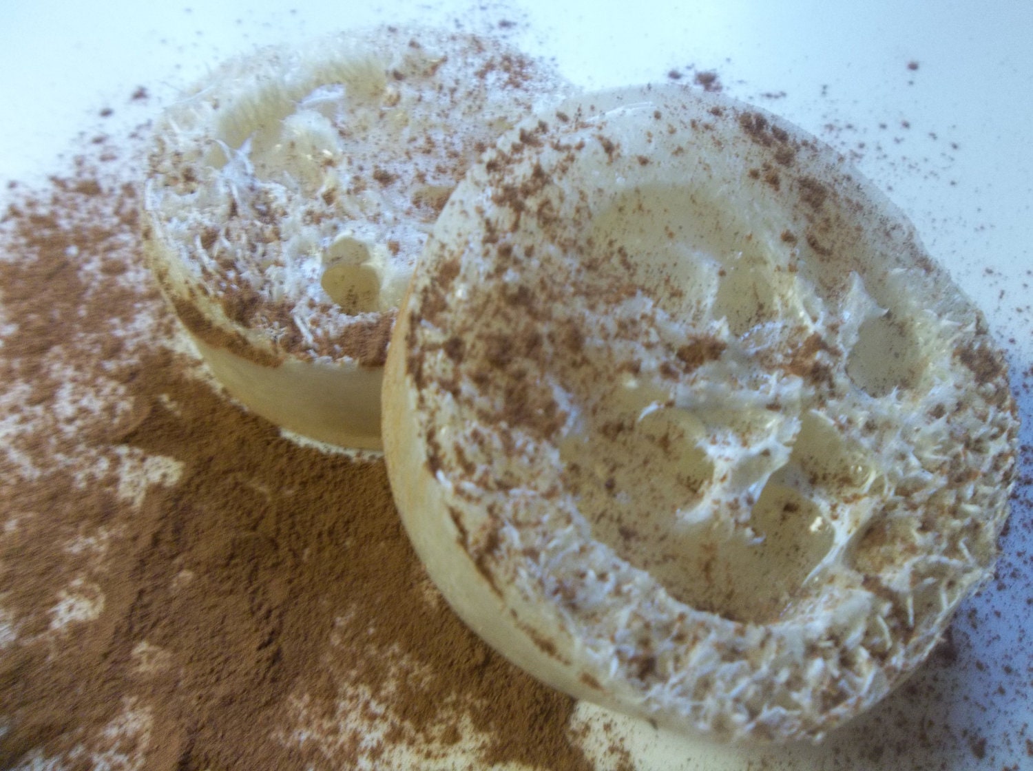 Apple Cinnamon Loofah Soap Aromatherapy Exfoliating Soap