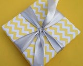 Yellow Chevron Premium Wrapping Paper