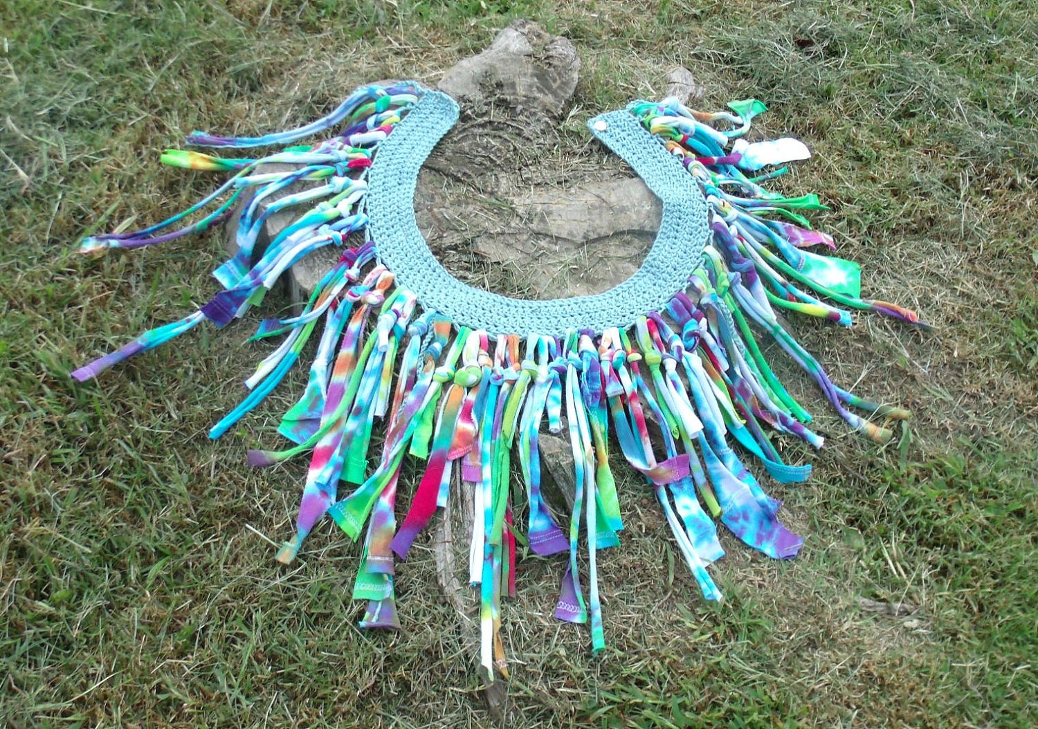 Floating on the Winds of Love Hand Dyed Fairy Wrap Skirt / One of a kind Yoga / Movement Skirt / Unique Up-Cycled Dance Skirt / Beach Wrap