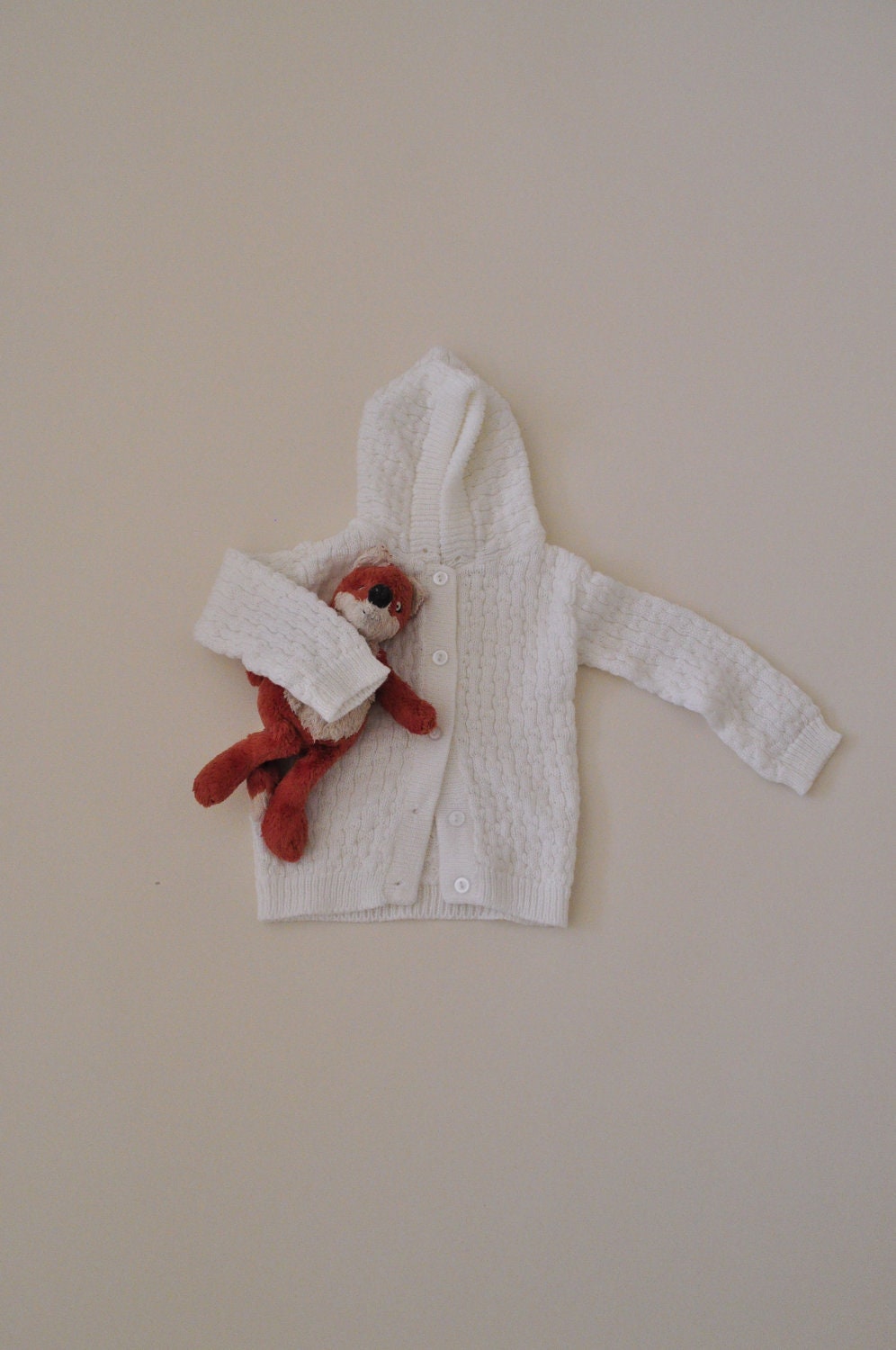 Vintage Baby  Knit Hoodie