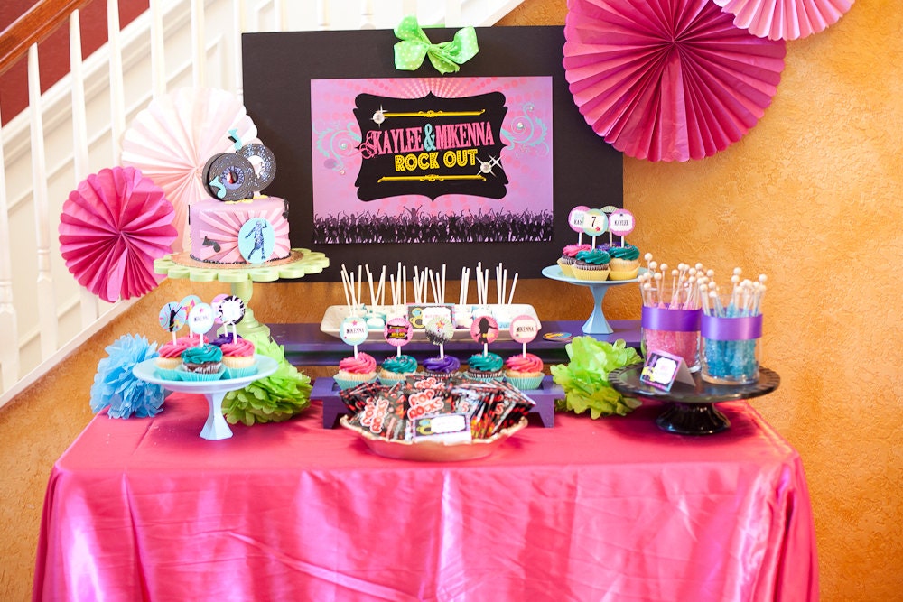 Dance Party Custom Printable Party Il_170x135