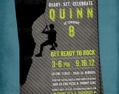 Ready to Rock. Rock Climbing Birthday Party Invite for Big Kids by Tipsy Graphics Il_170x135
