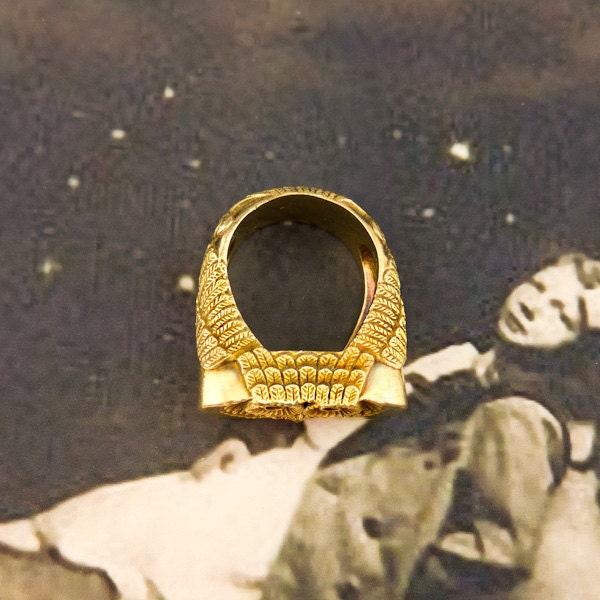 Extraordinary Vintage Tiffany & Co. Gold Owl Ring