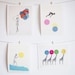 Balancing Act - Animal art, zoo print, giraffe decor, circus, nursery art, kids room, baby 8x10" Giclee print