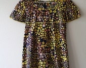 vintage baby doll block dress