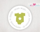 ON SALE - Onesie Return Address Labels