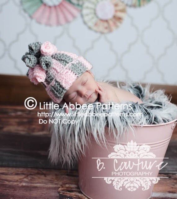 Download Now - CROCHET PATTERN The Curly Top Beanie all sizes PDF 49