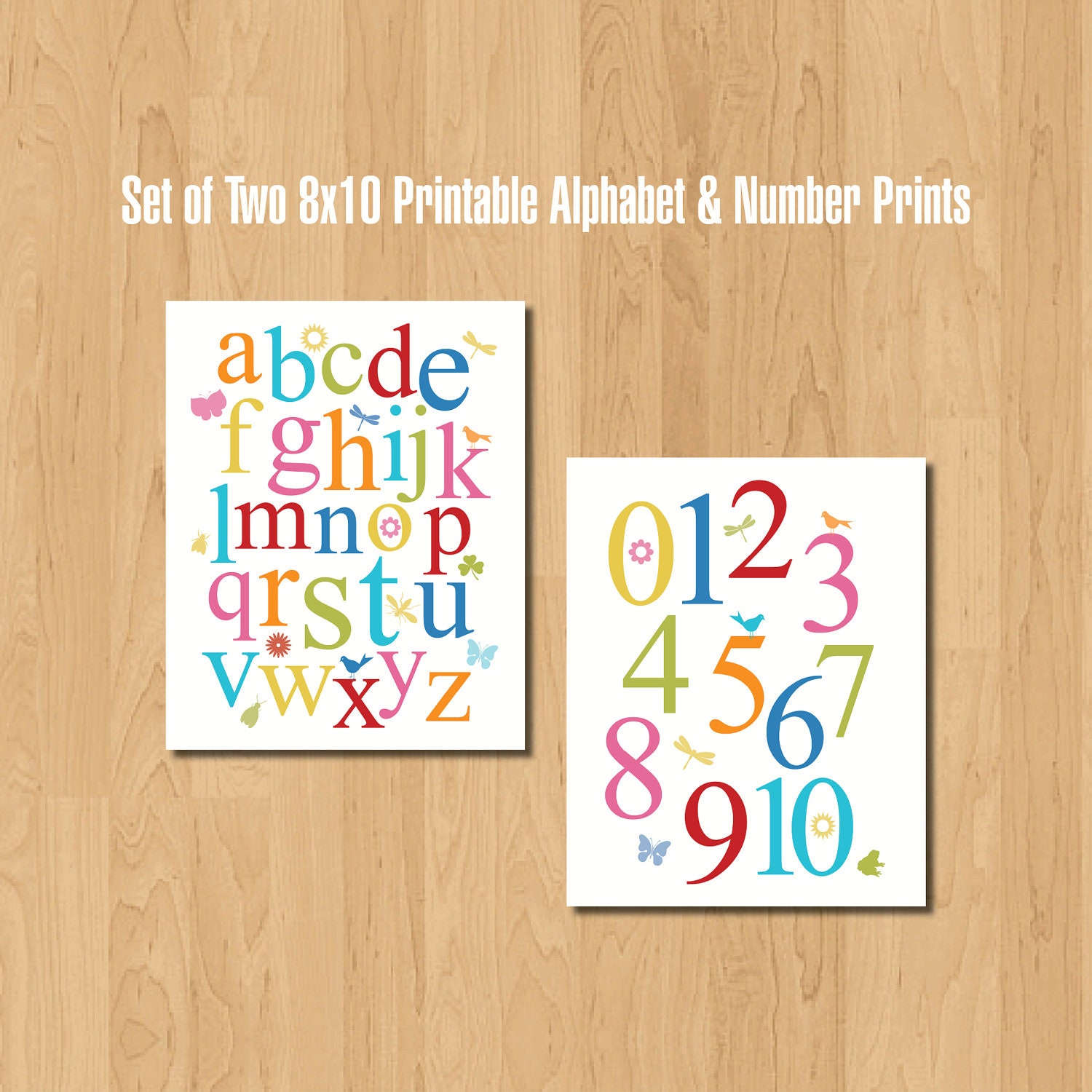 Printable 8x10 Letters