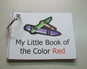 Ring Color Books - Teaches Color Words to Young Children - Many Color Books Available - ReadWithMe