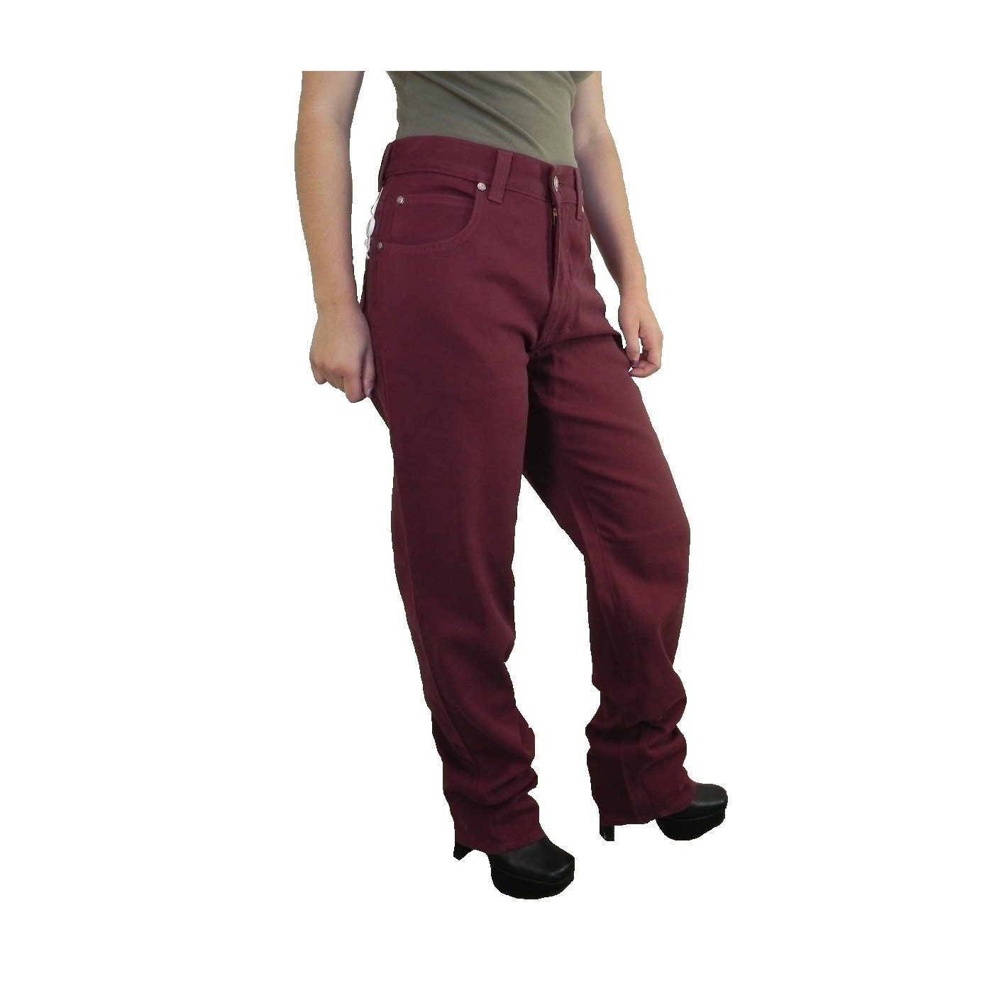 Versace Jeans Couture Oxblood NOS Vintage Size Medium 30/44