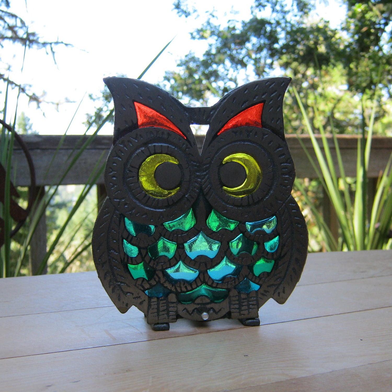 Sweet Owl Napkin Holder Made in Taiwan