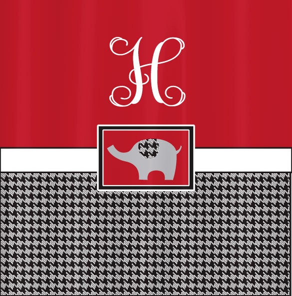 Personalized Shower Curtain