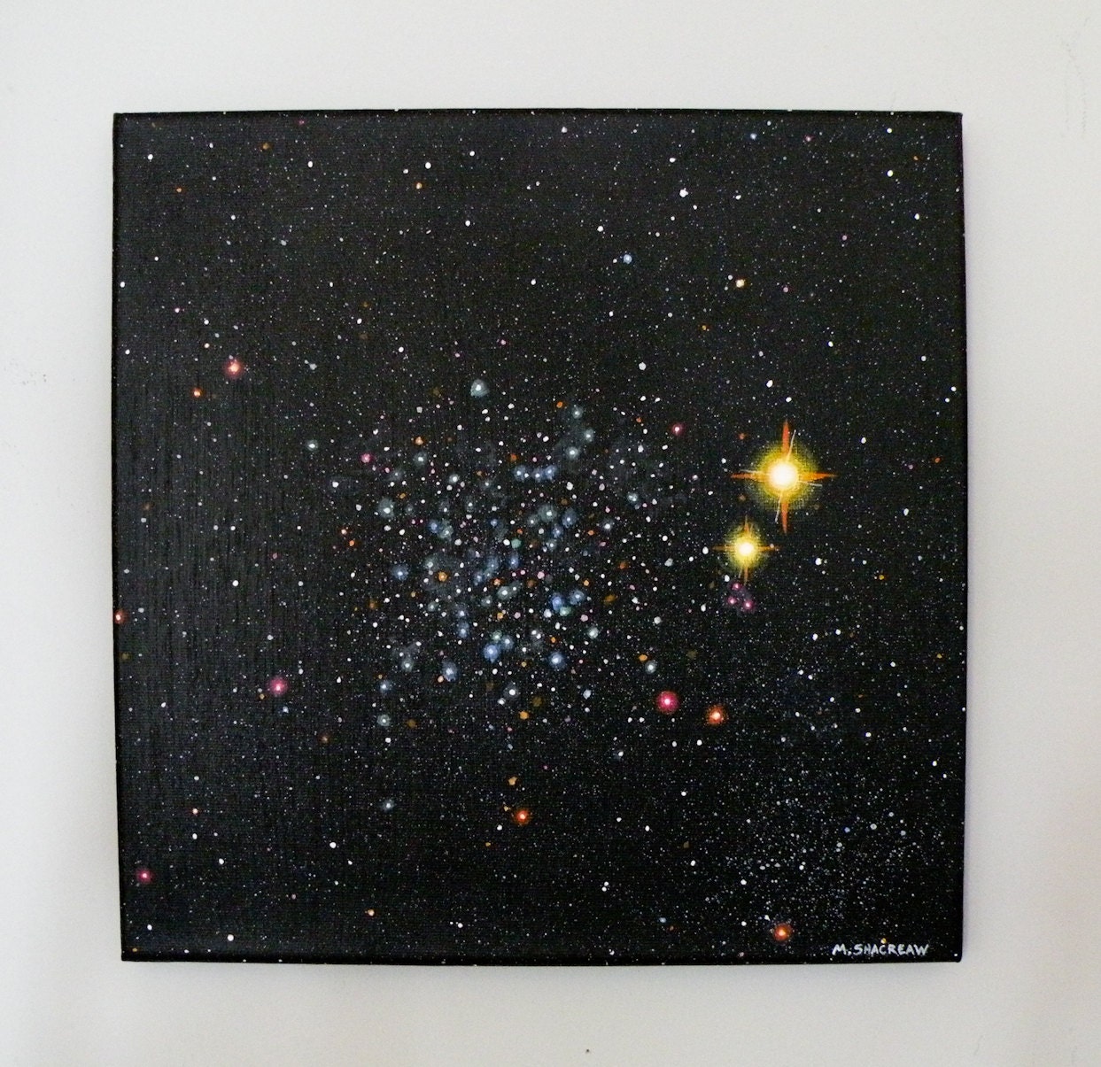 Boötes I Dwarf Galaxy Outer Space Painting