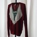 Recycled Sweater Mens Tuxedo Large Red. Bow Tie  Contest Bohemian Hippie Eco Friendly Tux Fashion Hipster Upcycled Clothing