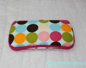 Boutique Style Baby Wipes Case -Happy Allover Dots