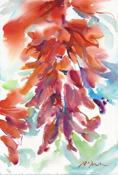 Fresh Pick No.320, limited edition of 50 fine art giclee prints from my original watercolor