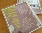 2013-2014 CD Case Desk Calendar - Woodland Adventures