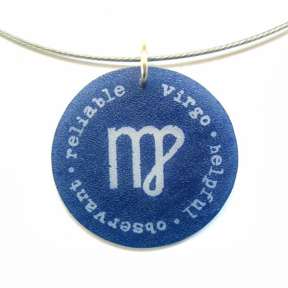 astrology zodiac sign - birthday - birthstone color - horoscope - shrinky dink pendants