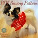 Dog Clothes Sewing Pattern - Small Dog T Shirt S204 - PDF Pattern, 5 Sizes Included, Pullover Style With or Without Hoodie Options