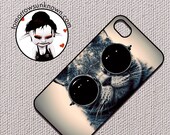 Steampunk Kitty - plastic iPhone 4 Case, iPhone 4s Case, iPhone Case (60071)