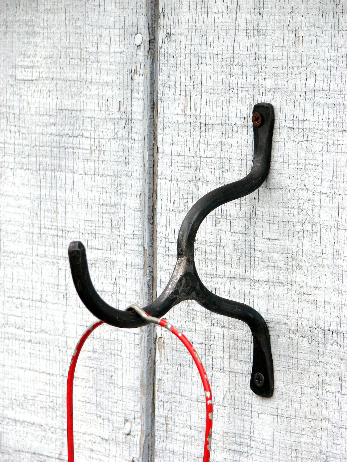 Hand Forged Iron Plant, Lantern or Wind Chime Hook by VinTin - VinTin