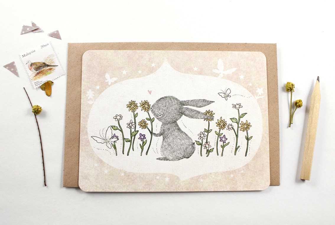 10 Notecards - I Love Spring Time