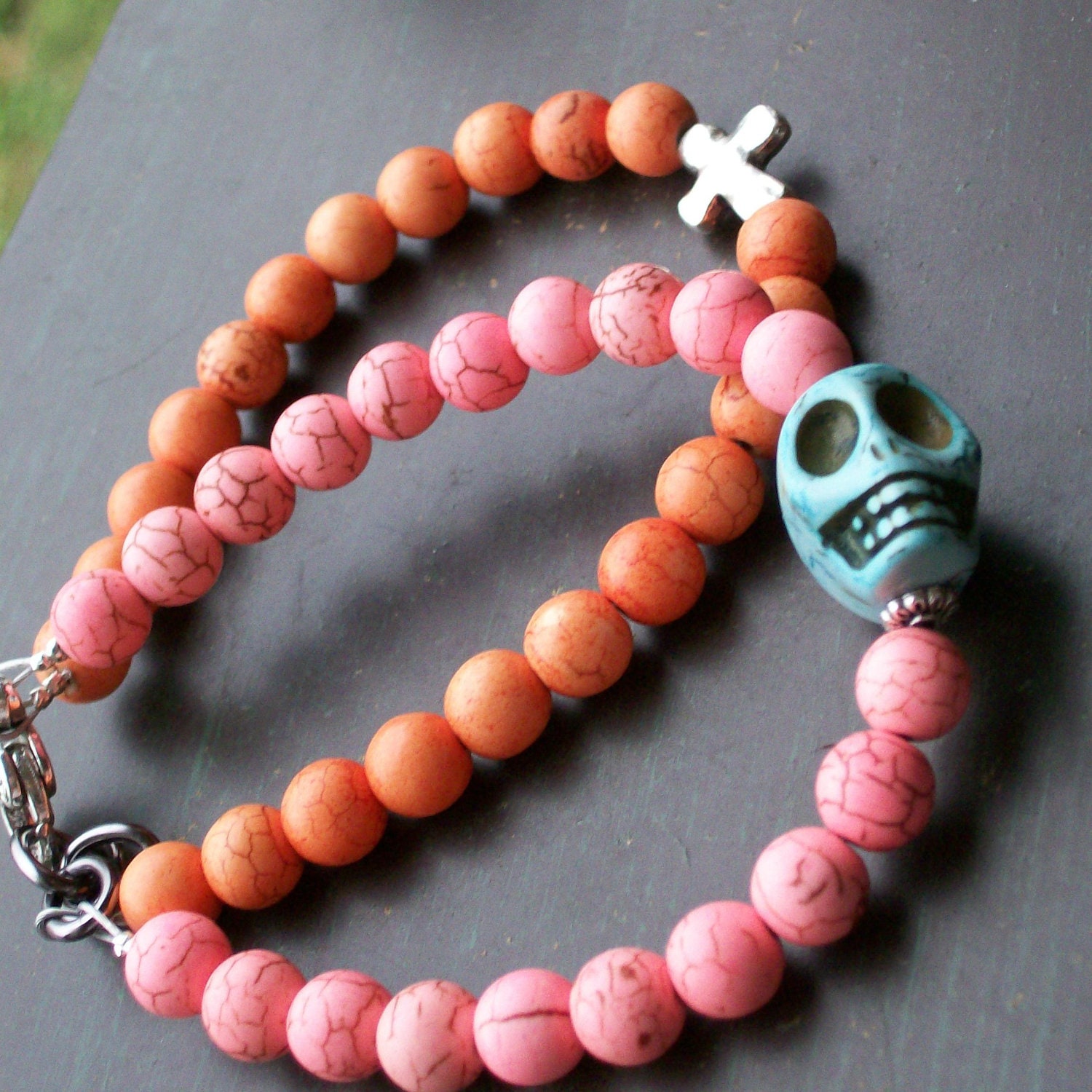 Day of the Dead Sugar Skull Bracelet