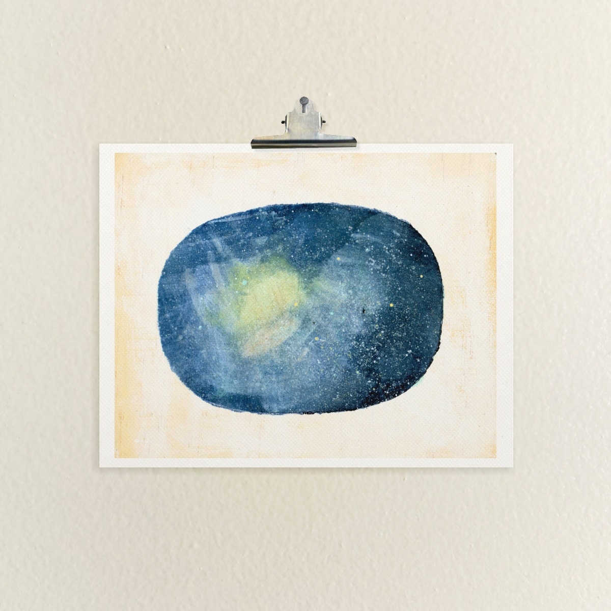 Uncharted No.2 12x16 / Abstract, Modern Art Print, Stars, Universe, Space, Constellations, Science, Kids Room, Reproduction Print
