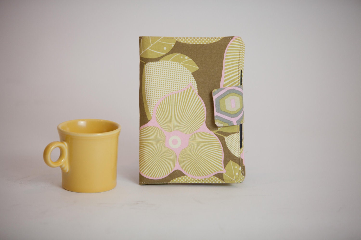 Kindle Fire cover, Kindle Fire case, Kindle Fire cozy- pink, olive, Amy Butler Walflower, honey comb, optic blossom
