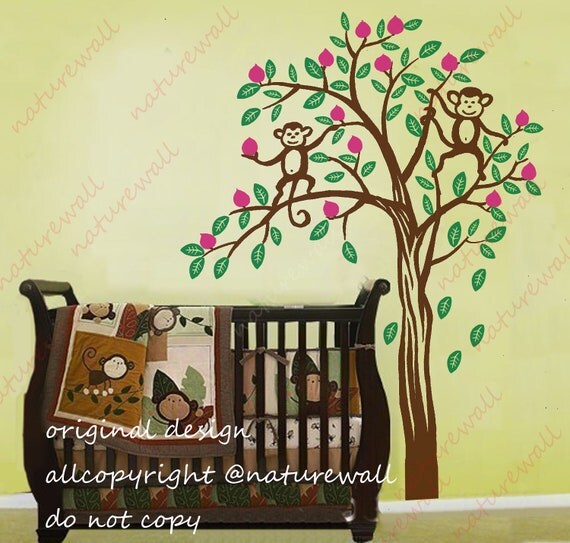 Kids wall decals Tree decal baby decal nursery decal by NatureWall