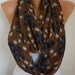 Infinity Scarf Shawl Circle Scarf  Loop  Scarf Gift -fatwoman