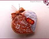 Gingerbread heart