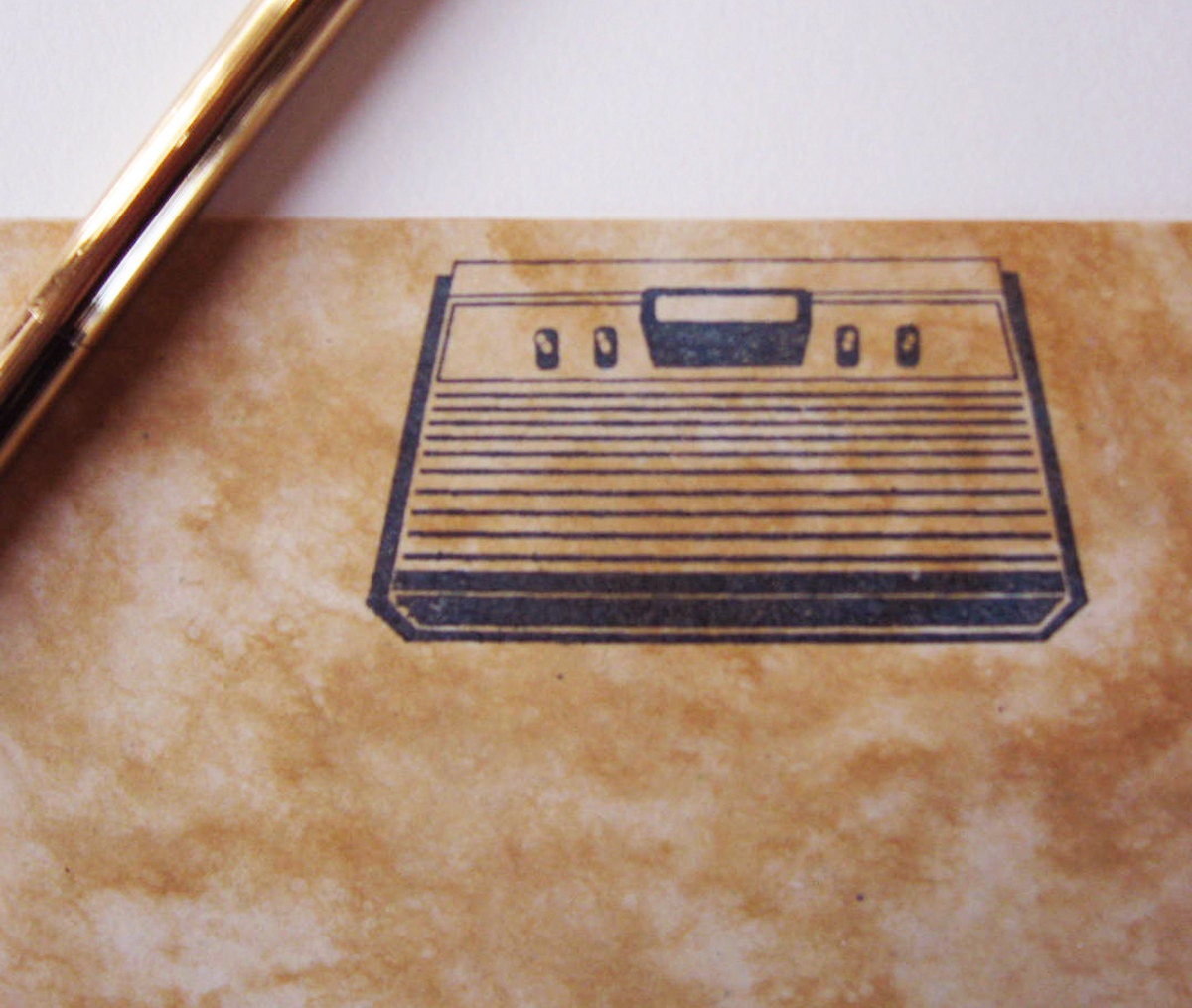 Retro Gaming stationery set, 80's videogame console stationary, gamer geek letter writing paper