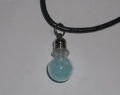 Breaking Bad Blue Sky Meth in a Vial Necklace