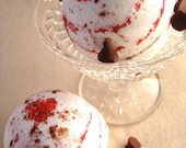 Candy Cane Cocoa Bath Bomb