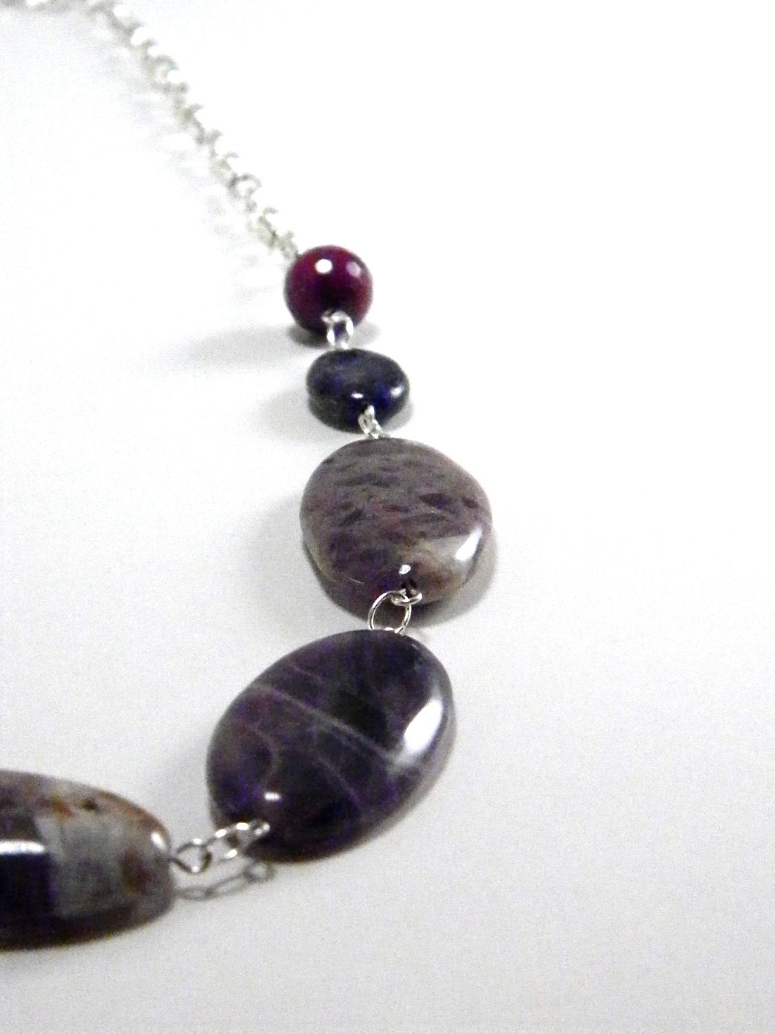 Amethyst Carrie Necklace - UnnamedRoad