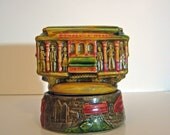Vintage San Francisco Music Box Trolley Car 1960s Plays I Left My Heart In SF