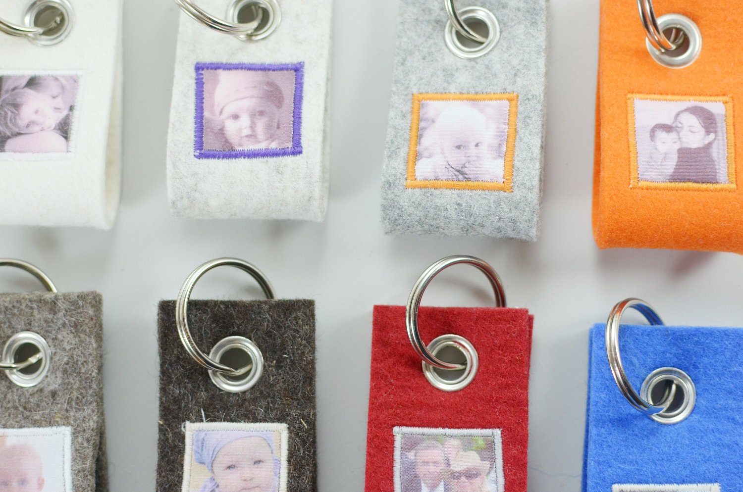 customizable keychain parents anniversary unique christmas gift idea personalized photo gift key ring
