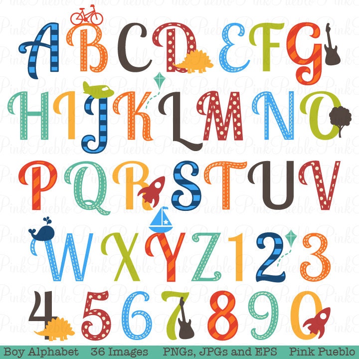 free clip art numbers and letters - photo #50