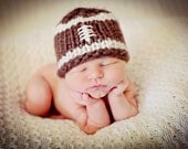 Newborn Photo Prop Baby Boy Football Hat