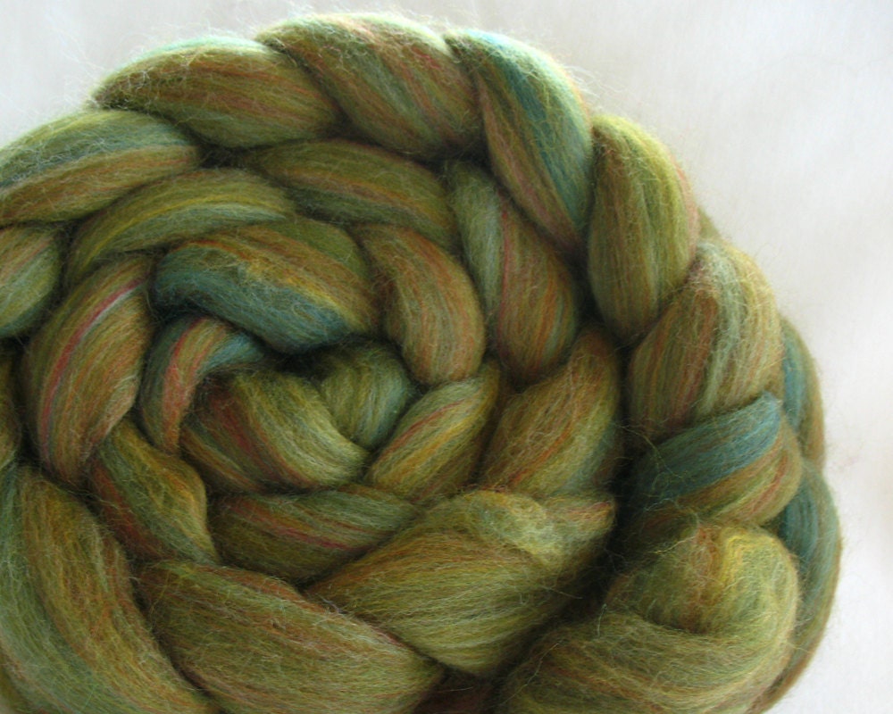 Merino Multi Top (Roving) Ashland Bay (Sage)